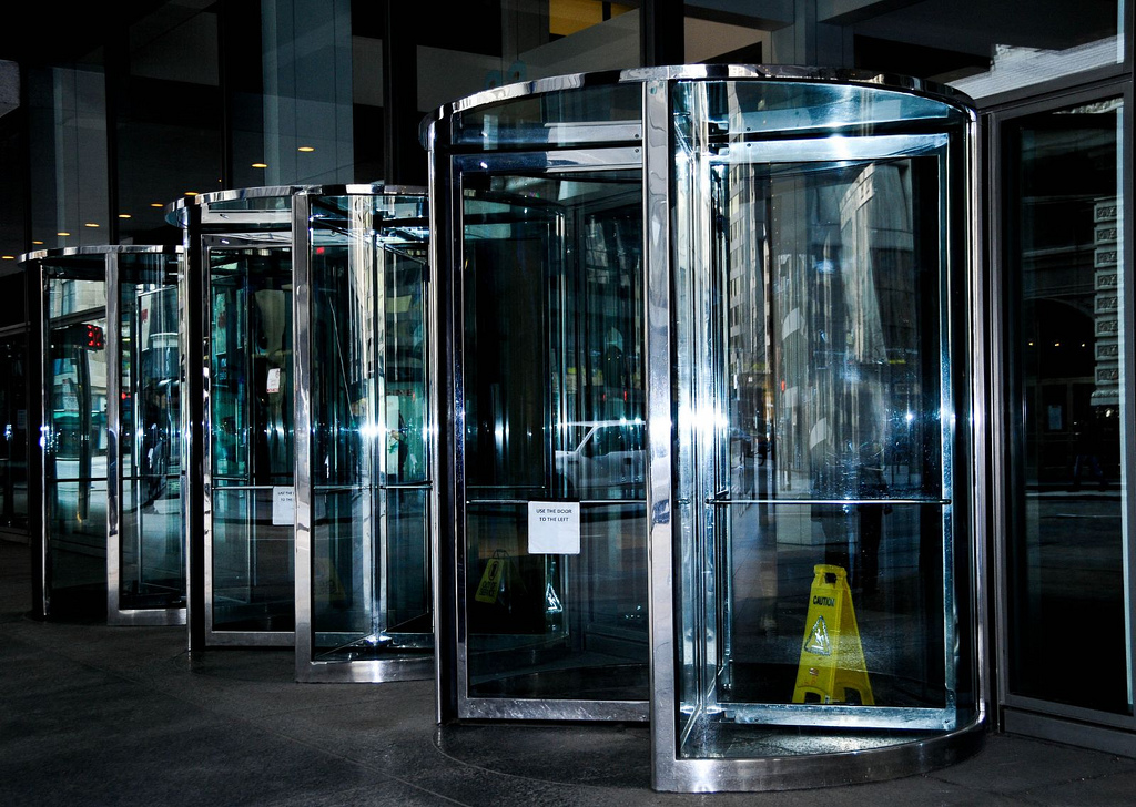 revolving doors